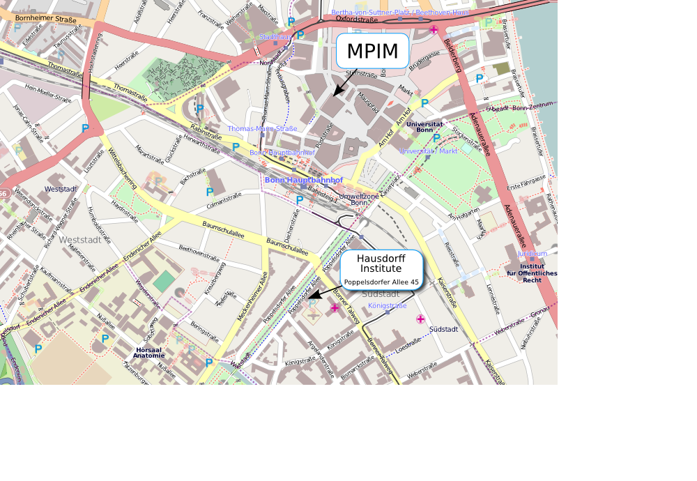 directions for the hausdorff research institute for mathematics